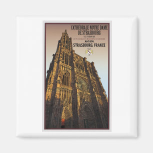 Strasbourg - Cathedral Notre Dame Magnet