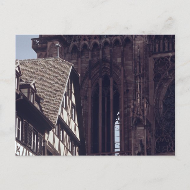 Strasbourg Cathedral Postcard (Front)