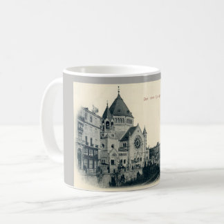Strasbourg France Antique Synagogue Postcard Mug