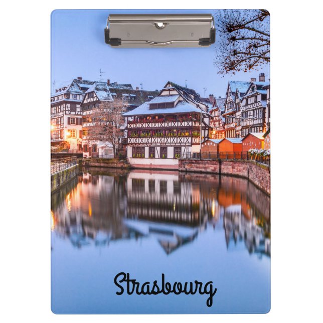 Strasbourg France Clipboard (Front)