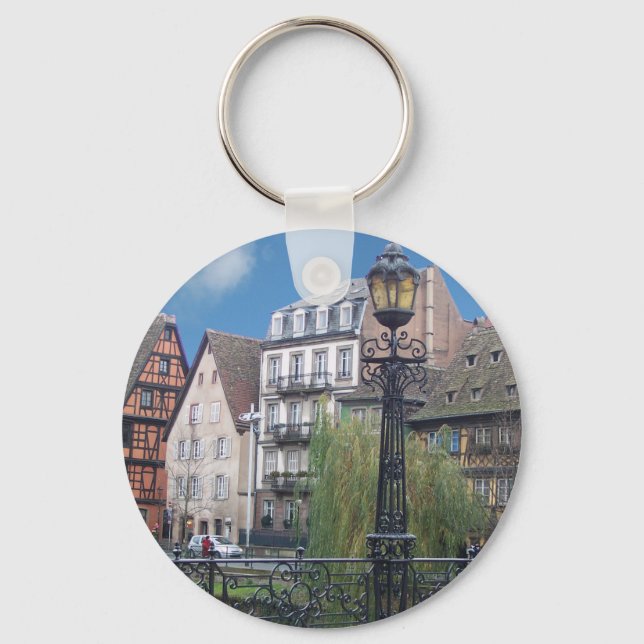 Strasbourg France Keychain (Front)