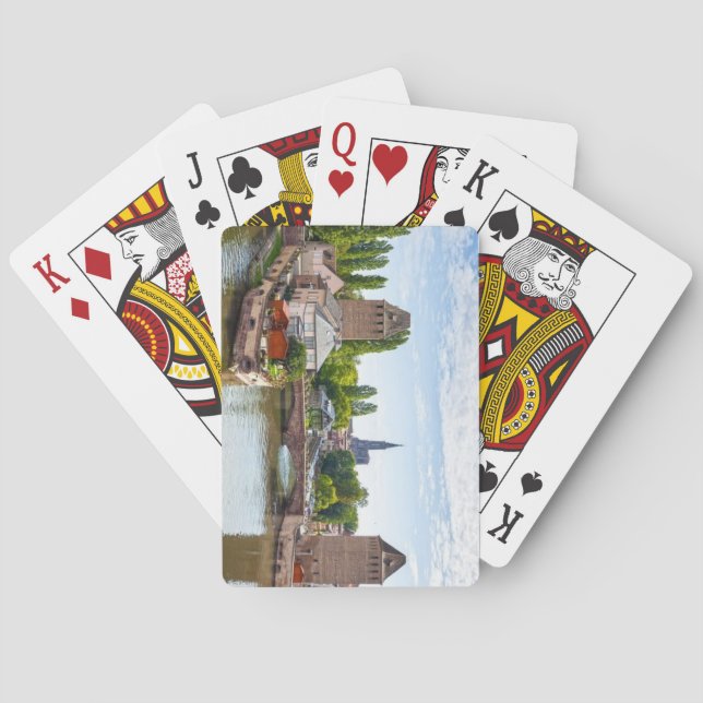 Strasbourg France Playing Cards (Back)