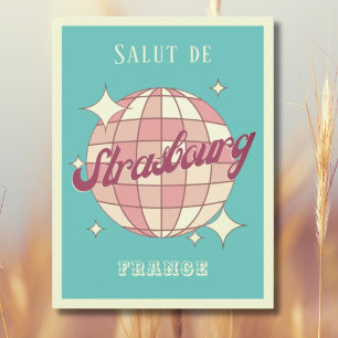 Strasbourg France Retro Vintage Postcard