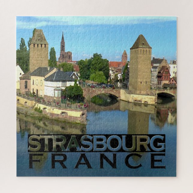 Strasbourg Jigsaw Puzzle (Vertical)
