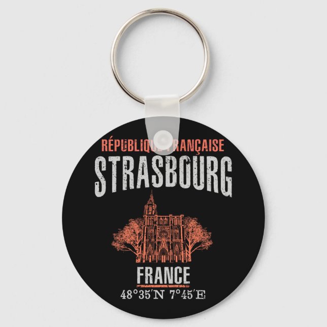 Strasbourg Key Ring (Front)