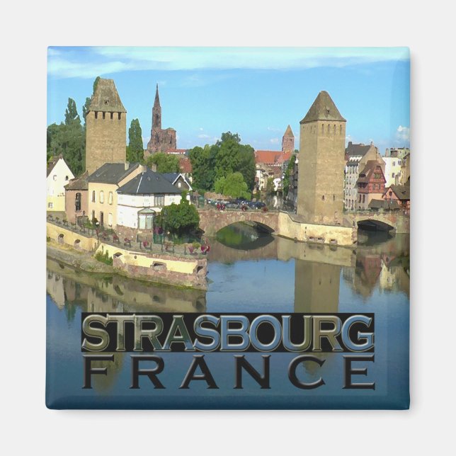 Strasbourg Magnet (Front)