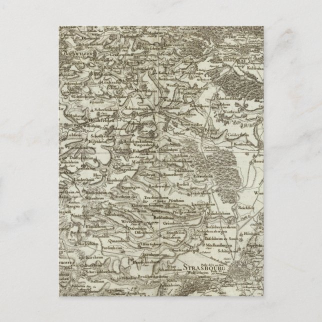 Strasbourg Postcard (Front)