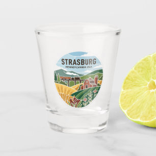 Strasburg, Pennsylvania, USA USA Shot Glass
