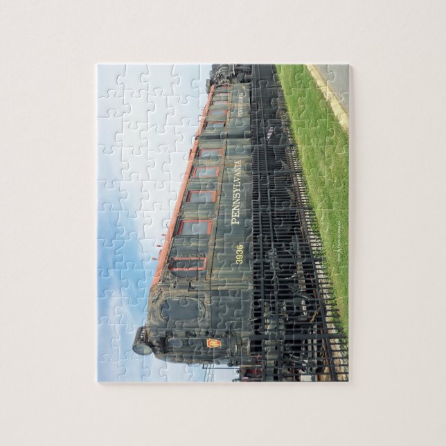 Strasburg Railroad Passenger Car Jigsaw Puzzle (Vertical)