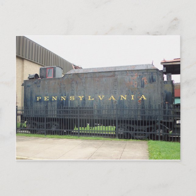 Strasburg Railway Museum Postcard (Front)