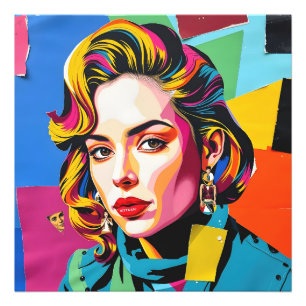 “Strasha” - Gloss Pop Collage Dream Photo Print