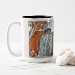 Strata 15oz two-tone mug