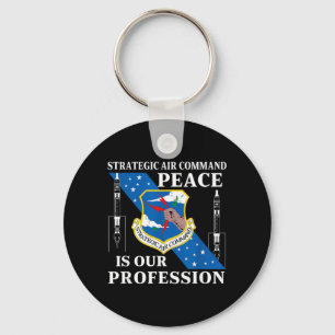 Strategic Air Command USAF Cold War Peace is Key Ring