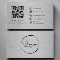 Strategic Consultant Metal QR Code