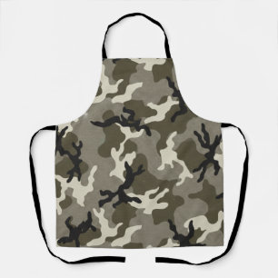 Strategic Military Camouflage Pattern Apron