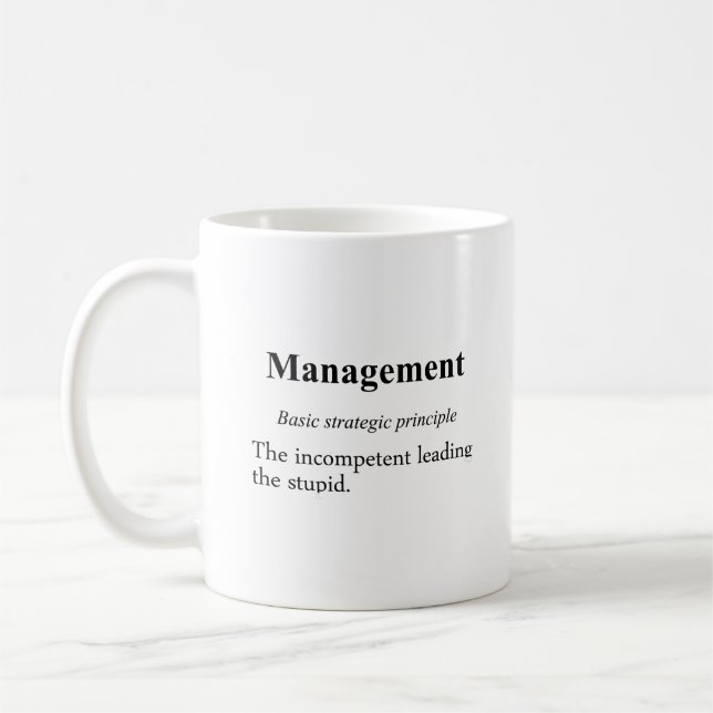 Strategic practices of executive managment (2) coffee mug (Left)