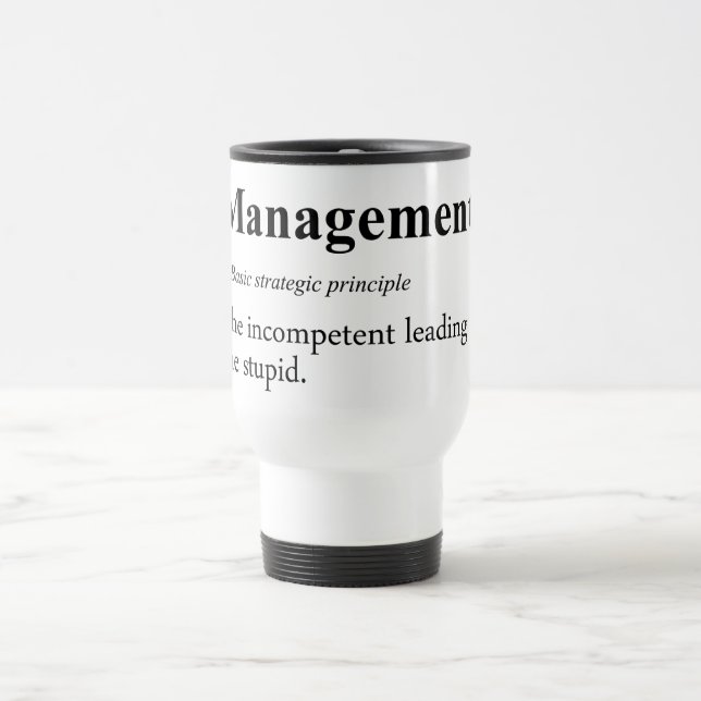 Strategic practices of executive managment travel mug (Center)