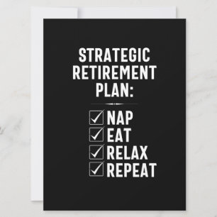 Strategic Retirement Plan - Coworker Boss Leaving Save The Date