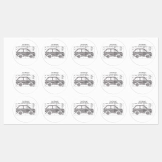 Strategy - Circle Waterproof Label (3.8 cm)