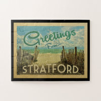 Stratford Connecticut Beach Vintage Travel