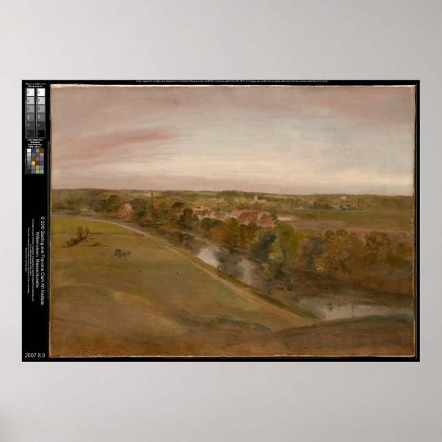 Stratford St Mary – John Constable Poster (Front)