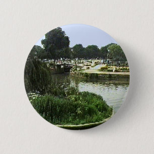 Stratford-upon-Avon England 1986 snap-27405 jGibne 6 Cm Round Badge