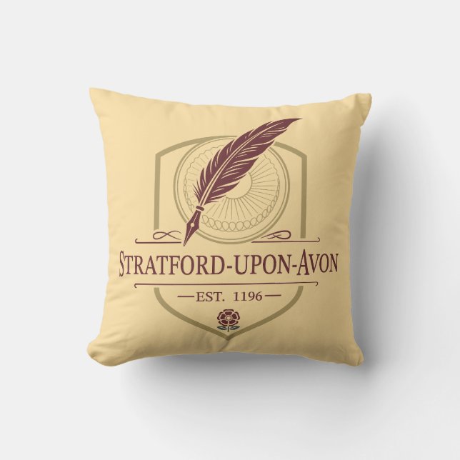 Stratford-upon-Avon England Cushion (Front)
