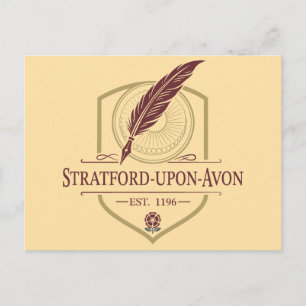 Stratford-upon-Avon England Postcard