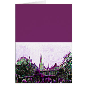 Stratford-upon-Avon England Purple Garden jGibney