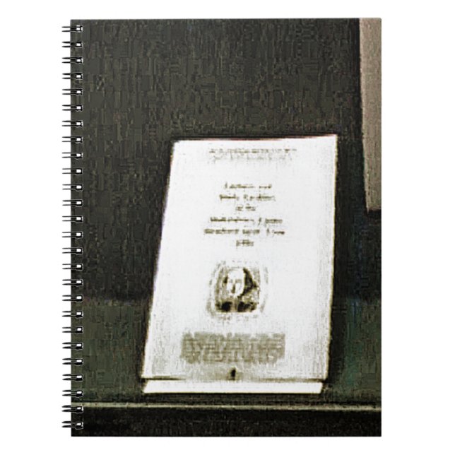 Stratford-upon-Avon Shakespeare's Artifacts2 jGib Notebook (Front)