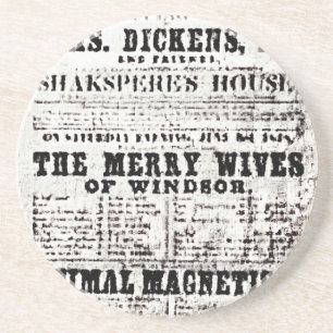 Stratford-upon-Avon Shakespeare's Artifacts3 jGib Coaster