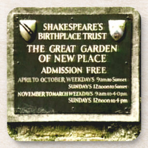 Stratford-upon-Avon Shakespeare's Birth jGibney Coaster