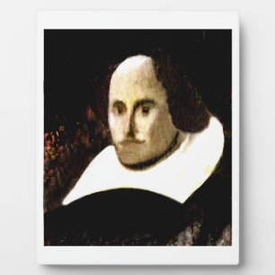 Stratford-upon-Avon Shakespeare's Portrait jGibne Plaque