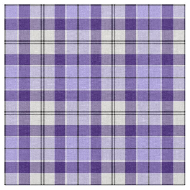 Strathclyde Scotland District Tartan Fabric (Close Up)