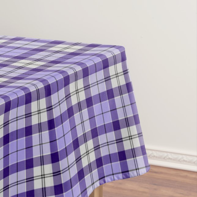 Strathclyde Scotland District Tartan Tablecloth (In Situ)