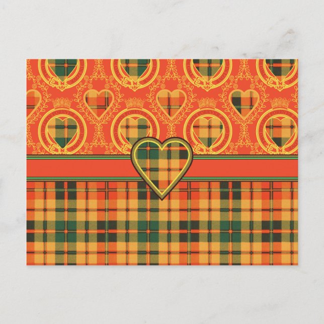 Strathearn Scottish Tartan Postcard (Front)