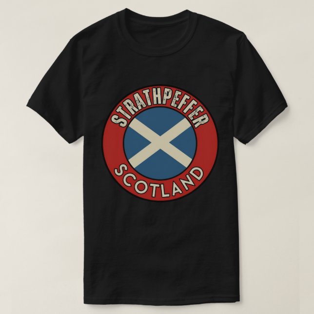 Strathpeffer, Scotland T-Shirt (Design Front)