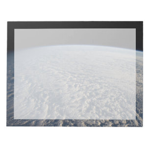 Stratocumulus Clouds Above The Pacific Ocean. Notepad