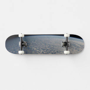 Stratocumulus Clouds Above The Pacific Ocean. Skateboard