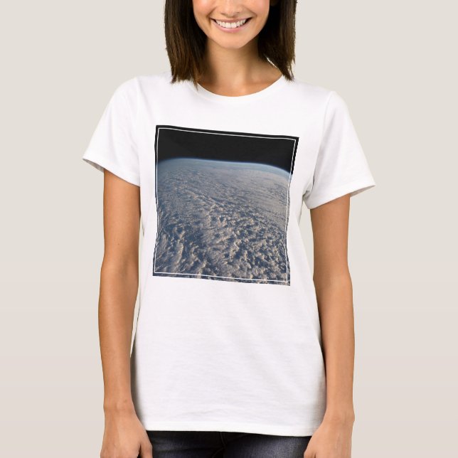Stratocumulus Clouds Above The Pacific Ocean. T-Shirt (Front)