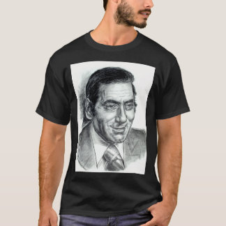 Stratos Dionysiou portrait drawing T-Shirt