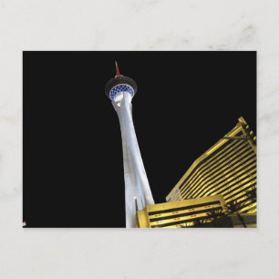 Stratosphere Las Vegas at Night Postcards