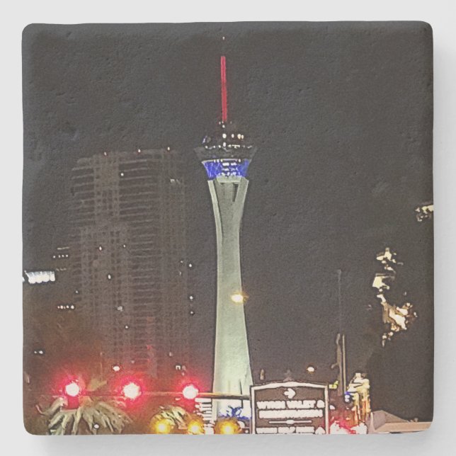Stratosphere Tower Las Vegas #3 Coaster (Front)