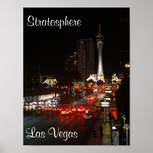 Stratosphere Tower Las Vegas Poster (Front)