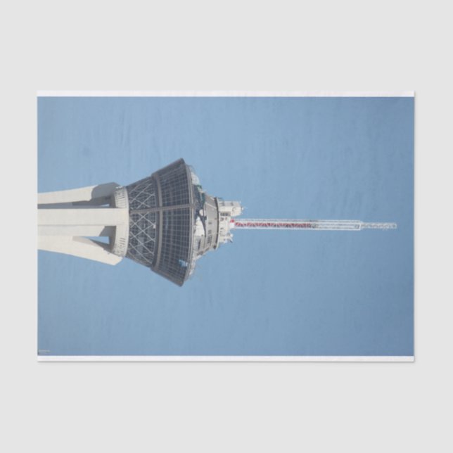 Stratosphere Tower Tissue Paper (Front)