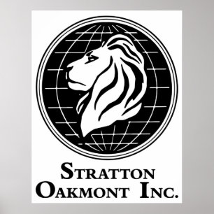 Stratton Oakmont Inc Logo From The Wolf Artwork Of Poster