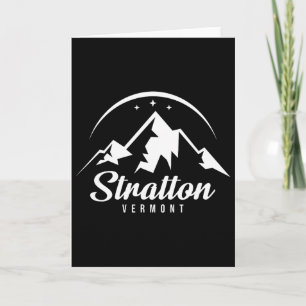 Stratton Vermont Ski Resort Skiing Snowboarding  Card