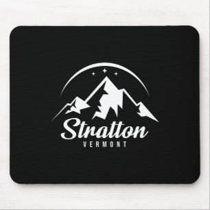 Stratton Vermont Ski Resort Skiing Snowboarding  Mouse Pad