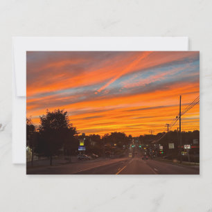Stratus Sunset Holiday Card