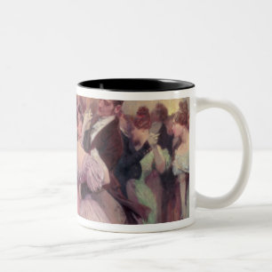 Strauss and Lanner - The Ball, 1906 Two-Tone Coffee Mug